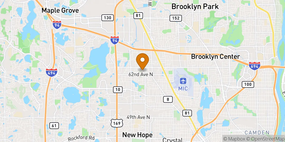  neighborhood map in Brooklyn Park, MN